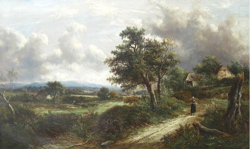 Scene near Cheltenham, Joseph Thors